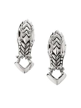 商品John Hardy | Legends Naga Sterling Silver & Blue Sapphire Stud Earrings,商家Saks Fifth Avenue,价格¥4075图片