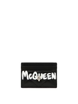 商品Alexander McQueen | Alexander McQueen Skull Plaque Cardholder,商家Italist,价格¥1824图片