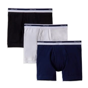 Nautica | Nautica Mens Stretch Boxer Briefs, 3-Pack 5折