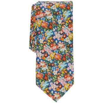 Bar III | Men's Keizer Skinny Floral Tie, Created for Macy's商品图片,5.4折, 独家减免邮费