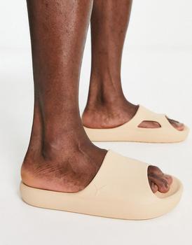 Puma | Puma sliders in light sand商品图片,7.5折×额外9.5折, 额外九五折