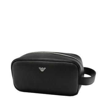 商品Emporio Armani | EMPORIO ARMANI 男士黑色皮革手拿袋 Y4R159-YAQ2E-81072,商家Beyond Chinalux,价格¥1424图片