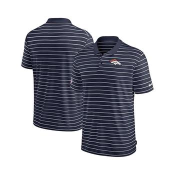 NIKE | Men's Navy Denver Broncos Sideline Lock Up Victory Performance Polo Shirt商品图片,