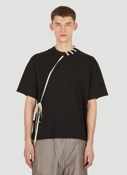 推荐Laced T-Shirt in Black商品