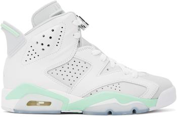 Jordan | Grey & White Air Jordan 6 Retro Sneakers商品图片,