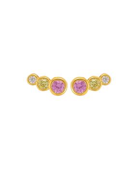 推荐Lucian Pink Multi earrings商品