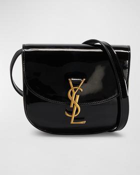 Yves Saint Laurent | Kaia Small YSL Patent Leather Crossbody Bag商品图片,