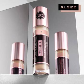 商品Lookfantastic | Makeup Revolution Conceal & Define Infinite Longwear Concealer XL 9ml (Various Shades),商家LookFantastic US,价格¥56图片