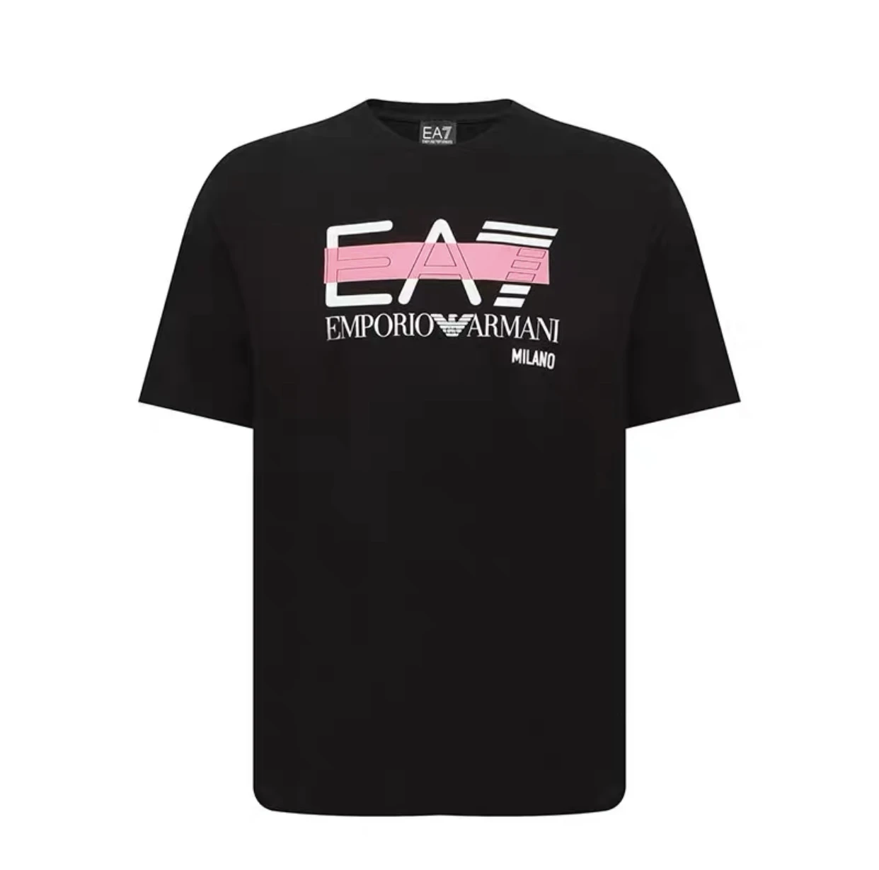 Armani /  阿玛尼EA7系列23夏新品休闲纯棉圆领短袖T恤时尚运动上衣,价格$50