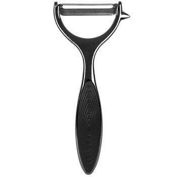 商品Home Basics | Home Basics Nova Collection Zinc Horizontal Vegetable Peeler, Black Onyx,商家Premium Outlets,价格¥97图片