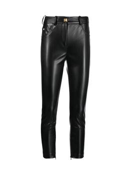 推荐Elisabetta Franchi Eco Leather Trouser With Zip商品