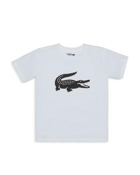 Lacoste | Boys' Crocodile Logo Graphic Tee - Little Kid, Big Kid商品图片,