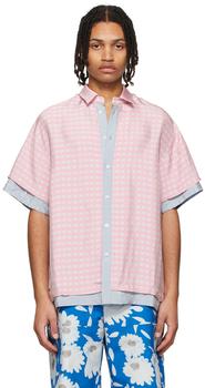 Jacquemus | Pink 'La Chemise Melancia' Shirt商品图片,5.7折