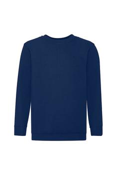 推荐Fruit Of The Loom Childrens Big Boys Set in Sleeve Sweatshirt (Navy)商品