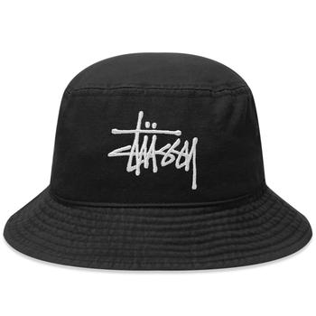 stussy渔夫帽, STUSSY | Stussy Brushed Big Basic Bucket Hat商品图片 