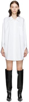 亚历山大王 连衣裙, Alexander Wang | 白色 Oversized Shirt 连衣裙商品图片 