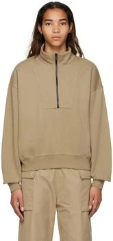 Essentials | Tan Cotton Sweatshirt,商家Ssense US,价格¥923