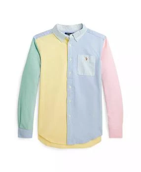 Ralph Lauren | 大童款 棉质牛津衬衫,商家Macy's,价格¥361