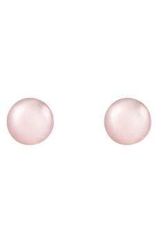 Splendid Pearls | 14K Yellow Gold 10-11mm Cultured Freshwater Pearl Stud Earrings商品图片,