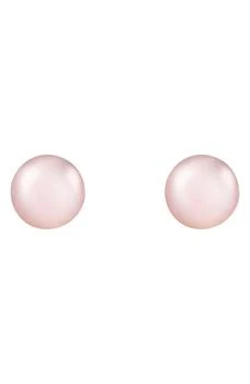 Splendid Pearls | 14K Yellow Gold 10-11mm Cultured Freshwater Pearl Stud Earrings 独家减免邮费