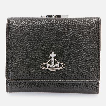 西太后包北京, Vivienne Westwood | Vivienne Westwood Women's Johanna Small Frame Wallet - Black商品图片 额外7折, 额外七折