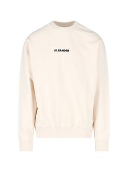 推荐Jil Sander+ Logo Printed Long-Sleeved Sweatshirt商品