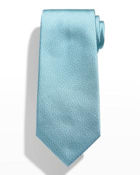 推荐Men's Jaspe Solid Silk Tie商品