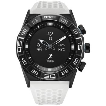 商品Citizen | Men's CZ Smart Hybrid HR White Strap Smart Watch 44mm,商家Macy's,价格¥1900图片