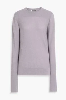 Jil Sander | Bouclé-knit cotton-blend sweater,商家THE OUTNET US,价格¥3297