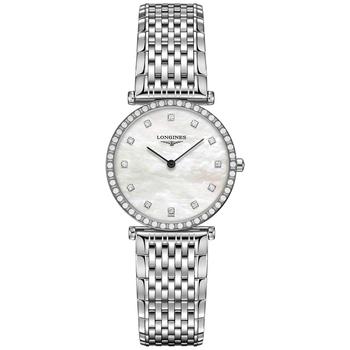 Longines | Women's Swiss La Grande Classique de Longines Diamond (3/8 ct. t.w.) Stainless Steel Bracelet Watch 29mm商品图片,