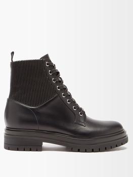 推荐Martis lace-up leather boots商品