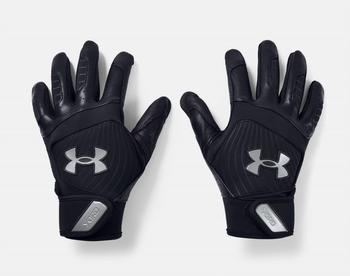 商品Under Armour | Men'S Yard Batting Gloves in Black/Black/Pitch Gray,商家Premium Outlets,价格¥280图片