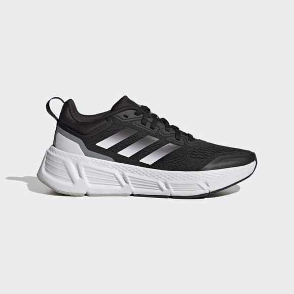 阿迪达斯女鞋高帮鞋, Adidas | 【Brilliant|包邮包税】阿迪达斯 QUESTAR 女生  训练运动鞋 跑步鞋  GX7162 CBLACK/FTWWHT/GRETWO商品图片 额外9折, 包邮包税, 额外九折