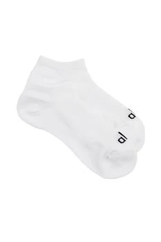 Alo | Women's Everyday Sock - White/Black 