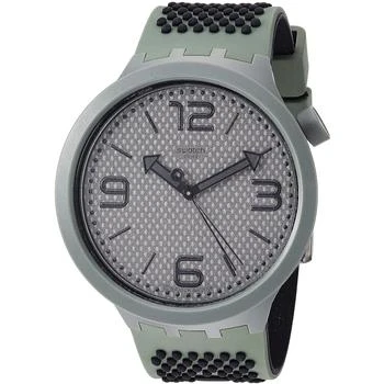 推荐Swatch Men's Big Bold Grey Dial Watch商品