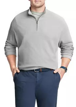 Van Heusen怎么选, Van Heusen | Big & Tall Big and Tall Quarter Zip Pullover商品图片 2.4折