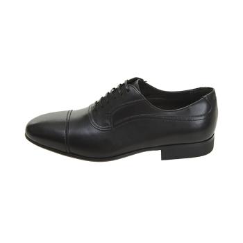 推荐SALVATORE FERRAGAMO 男士黑色系带鞋 0617316商品