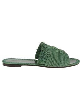 推荐Tory Burch Womens Green Sandals商品