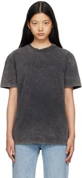 商品Black Embossed T-Shirt图片