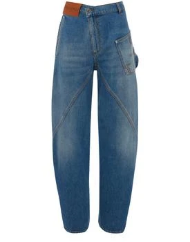 推荐Twisted Workwear Denim Jeans商品