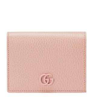 Gucci | Leather GG Marmont Card Holder商品图片,独家减免邮费