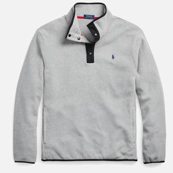 ralph lauren polo海淘, Ralph Lauren | Polo Ralph Lauren Men's Quarter Neck Pullover Sweatshirt - Andover Heather商品图片 4折