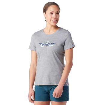 美利奴唇膏, SmartWool | Smartwool Women's Merino Sport 150 Dragonfly Summit SS Graphic Tee商品图片 7.8折