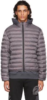 Alexander McQueen | Grey Ultralight Ripstop Puffer Jacket商品图片,独家减免邮费