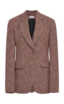 推荐Chloé - Wool-Blend Tweed Blazer - Multi - FR 40 - Moda Operandi商品