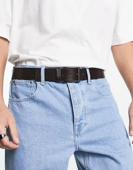 推荐HUGO Giaspo belt in dark brown商品