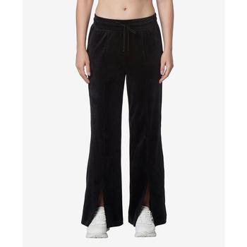 Marc New York by Andrew Marc | Women's Full Length Velvet Vented Pants商品图片,