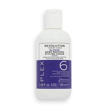 推荐Revolution Haircare Blonde Plex 6 Bond Restore Styling Cream 100ml商品