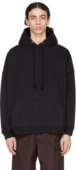 ssense真假, 3MAN | Black Cotton Hoodie商品图片 