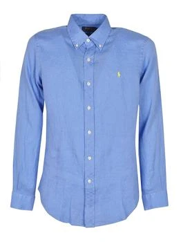 推荐Polo Ralph Lauren Logo Embroidered Long-Sleeved Shirt商品